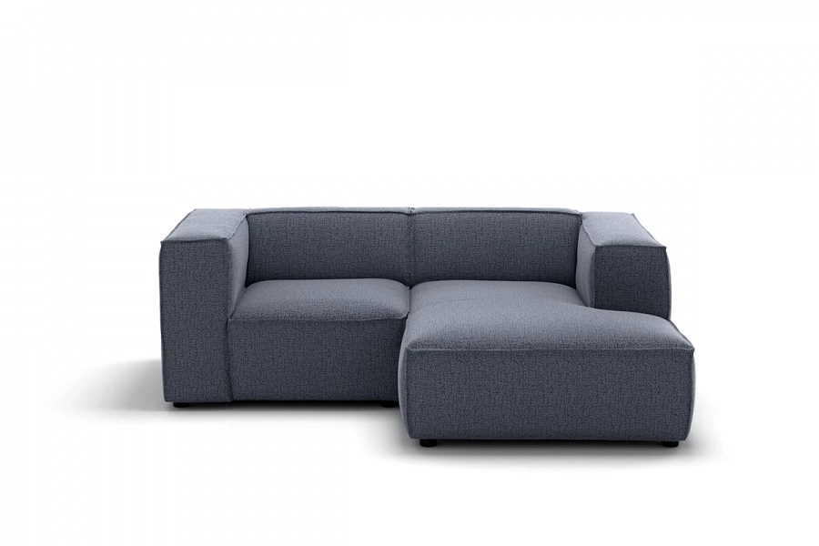 Model MODULARIS WB (wysoki bok) - Modularis WB sofa 1,5 osobowa + longchair prawy